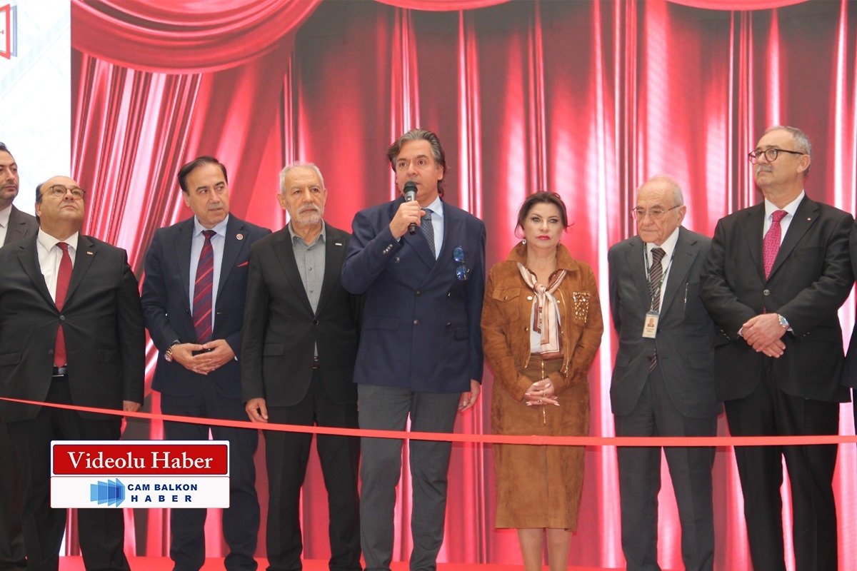 2025 Avrasya Pencere Kapı ve Cam Balkon Fuarı Açıldı